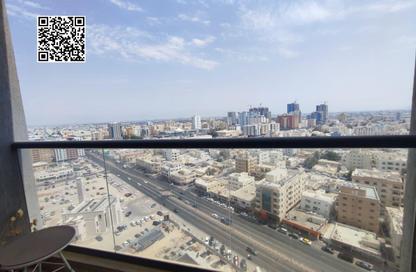 Apartment - 2 Bedrooms - 2 Bathrooms for rent in Nuaimia One Tower - Al Nuaimiya - Ajman