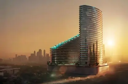 Apartment - Studio - 1 Bathroom for sale in Binghatti Skyflame - Majan - Dubai Land - Dubai