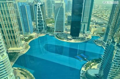 Office Space - Studio - 1 Bathroom for rent in Almas Tower - Jumeirah Lake Towers - Dubai