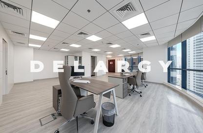 Office Space - Studio - 1 Bathroom for rent in Jumeirah Bay Towers - JLT Cluster X - Jumeirah Lake Towers - Dubai