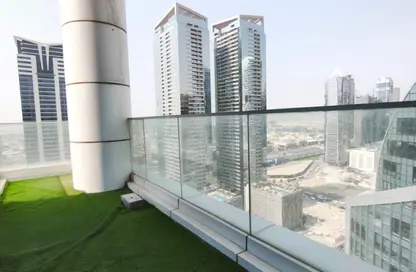 Office Space - Studio - 2 Bathrooms for rent in The Exchange - Business Bay - Dubai