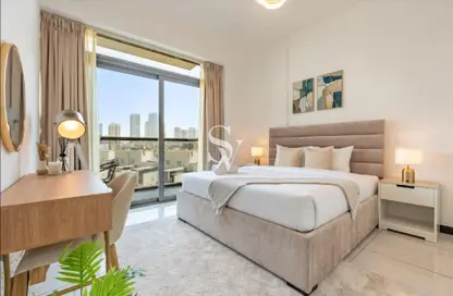 شقة - 2 غرف نوم - 2 حمامات للايجار في كريستال مساكن - منطقة 11 - قرية جميرا الدائرية - دبي