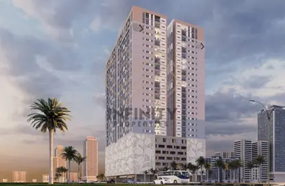 شقة - غرفة نوم - 2 حمامات للبيع في بلوبيل ريزيدنس - العامرة - عجمان