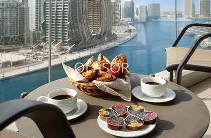 النزل و الشقق الفندقية - غرفة نوم - 2 حمامات للايجار في رويال كونتيننتال سويتس - الخليج التجاري - دبي