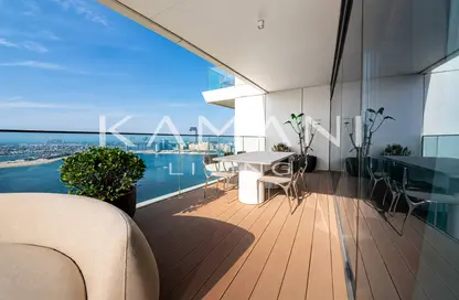 Apartment - 3 Bedrooms - 3 Bathrooms for sale in Beach Vista Tower 2 - Beach Vista - Emaar Beachfront - Dubai Harbour - Dubai