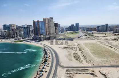 شقة - غرفة نوم - 2 حمامات للايجار في برج لا بلاج - الممزر - الشارقة - الشارقة