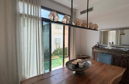 Townhouse - 4 - 4 for rent in Noor Townhouses - Town Square - Dubai