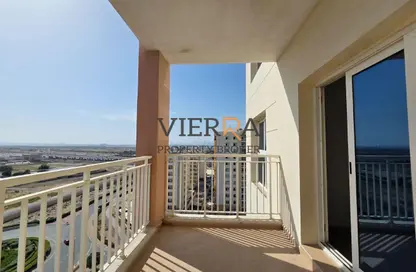 Apartment - 2 Bedrooms - 3 Bathrooms for rent in Mazaya 5 - Queue Point - Liwan - Dubai Land - Dubai