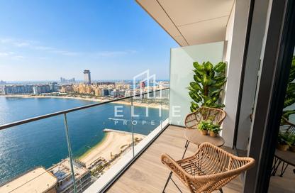 شقة - 1 - 1 للايجار في برج Palace Beach ريزيدنس 2 - بالاس بيتش ريزيدنس - إعمار بيتشفرونت - دبي هاربور - دبي