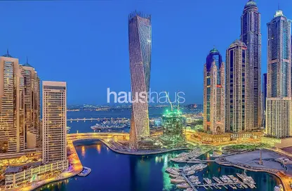 Apartment - 2 Bedrooms - 3 Bathrooms for rent in Cayan Tower - Dubai Marina - Dubai