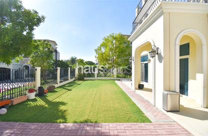 Villa - 5 - 6 for rent in Casa Familia - Green Community Motor City - Motor City - Dubai