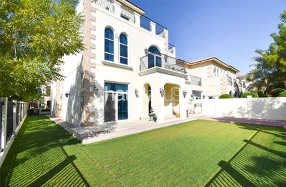 Villa - 5 - 6 for rent in Casa Familia - Green Community Motor City - Motor City - Dubai