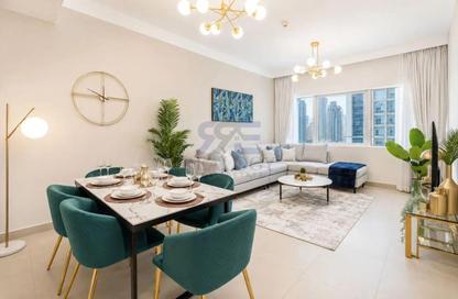 Apartment - 1 Bedroom - 2 Bathrooms for rent in MAG 218 - Dubai Marina - Dubai