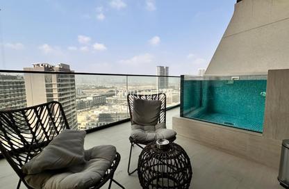 Apartment - 1 - 2 for rent in Binghatti Royale - District 18 - Jumeirah Village Circle - Dubai