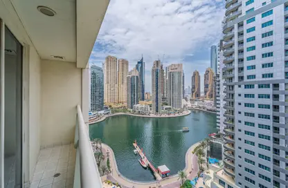 شقة - 2 غرف نوم - 2 حمامات للايجار في مارينا فيو  A برج - مارينا فيو - دبي مارينا - دبي