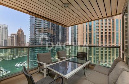 Apartment - 3 Bedrooms - 4 Bathrooms for sale in Al Mass Tower - Dubai Marina Towers - Dubai Marina - Dubai
