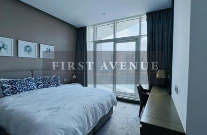 Hotel  and  Hotel Apartment - Studio - 1 for rent in Damac Maison Prive A - Damac Maison Prive - Business Bay - Dubai
