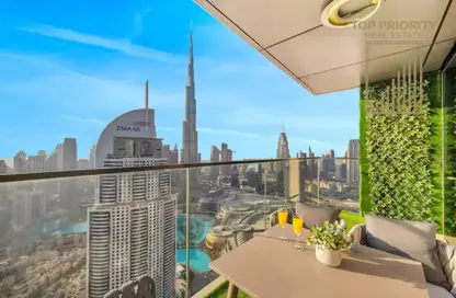 شقة - 2 غرف نوم - 3 حمامات للايجار في بوليفارد بوينت - وسط مدينة دبي - دبي