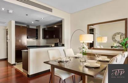 Apartment - 1 - 2 for rent in Royal Amwaj Residences South - Royal Amwaj Residences - The Crescent - Palm Jumeirah - Dubai