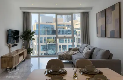 شقة - غرفة نوم - 1 حمام للايجار في برج ذا باد - الخليج التجاري - دبي