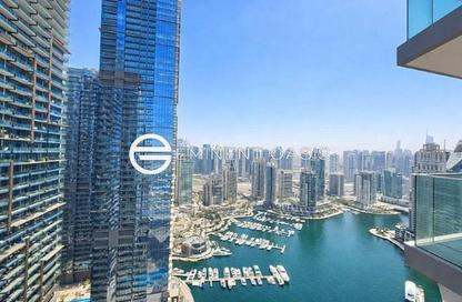 Apartment - 3 Bedrooms - 4 Bathrooms for rent in Damac Heights - Dubai Marina - Dubai