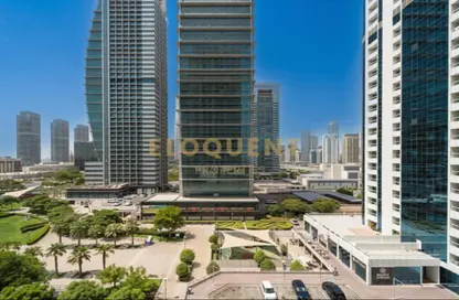 شقة - غرفة نوم - 1 حمام للايجار في بوابة دبي الجديدة 1 - (JLT) مجمع Q - أبراج بحيرات الجميرا - دبي