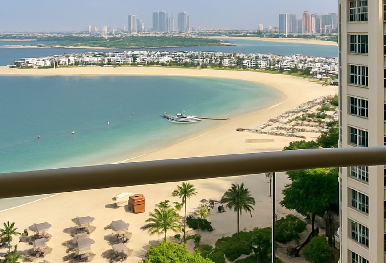 1BR|HIGH FLOOR|FULL SEA VIEW| PRIVATE BEACH ACCESS