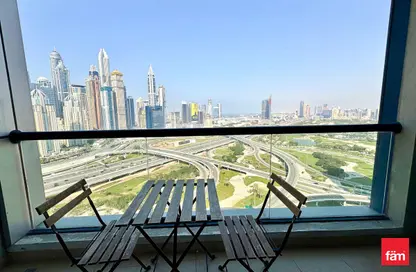 شقة - غرفة نوم - 2 حمامات للايجار في خور الجميرا 1 - (JLT) مجمع X - أبراج بحيرات الجميرا - دبي