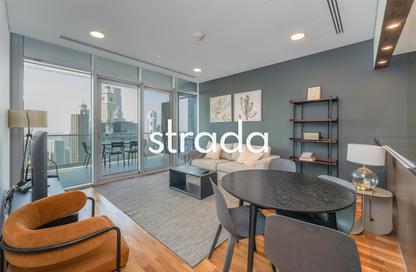 Apartment - 1 - 2 for rent in Burj Daman - DIFC - Dubai