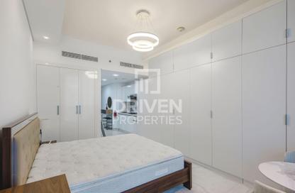 Apartment - Studio - 1 Bathroom for rent in Waves Tower - Business Bay - Dubai