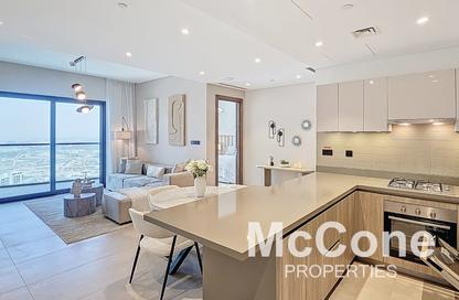 Apartment - 1 - 2 for rent in Waves Grande - Sobha Hartland - Mohammed Bin Rashid City - Dubai