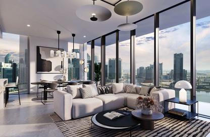 Apartment - 1 Bedroom - 2 Bathrooms for sale in Peninsula Four - Peninsula - Business Bay - Dubai