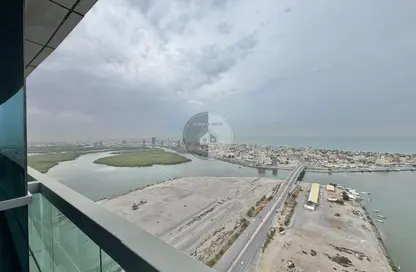 شقة - 2 غرف نوم - 3 حمامات للايجار في برج جلفار السكني - ابراج جلفار - النخيل - رأس الخيمة