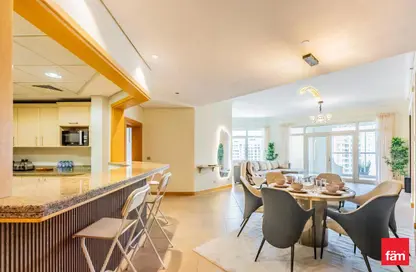 شقة - 3 غرف نوم - 4 حمامات للايجار في النبات - مساكن شور لاين - نخلة جميرا - دبي