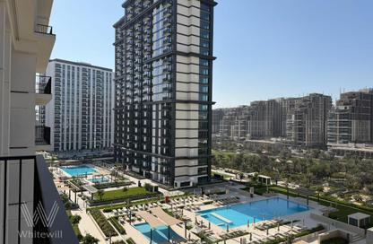 Apartment - 2 - 2 for rent in Park Field Tower 1 - Park Field - Dubai Hills Estate - Dubai