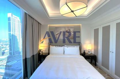 Apartment - 1 - 2 for rent in Kempinski Blvd (The address Blvd) - Downtown Dubai - Dubai