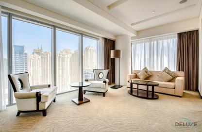 Apartment - 3 - 2 for rent in JW Marriott Hotel Marina - Dubai Marina - Dubai