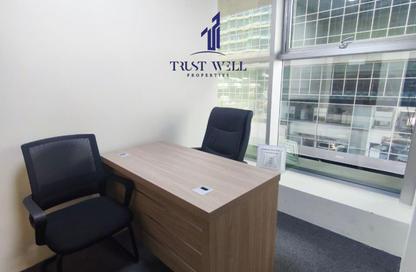Business Centre - Studio - 4 Bathrooms for rent in Al Sawari Tower - Al Khalidiya - Abu Dhabi