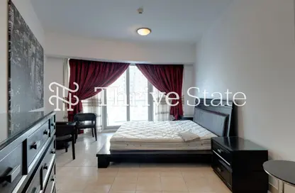 Apartment - 1 Bedroom - 2 Bathrooms for rent in The Waves Tower B - The Waves - Dubai Marina - Dubai