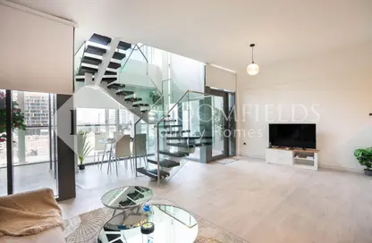 دوبلكس - 2 غرف نوم - 2 حمامات للايجار في الراحه لوفتس - شاطئ الراحة - أبوظبي