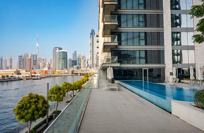 Apartment - 3 - 4 for rent in Canal Front Residence 9 - Canal Front Residences - Al Wasl - Dubai