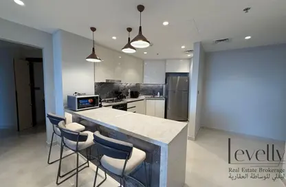 شقة - 2 غرف نوم - 3 حمامات للايجار في برج النبلاء - الخليج التجاري - دبي