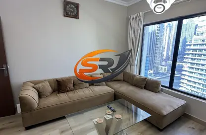 Apartment - 1 Bedroom - 2 Bathrooms for rent in Time Place Tower - Dubai Marina - Dubai