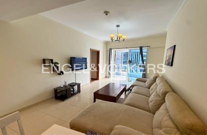 Apartment - 1 Bedroom - 2 Bathrooms for rent in Saba Tower 2 - JLT Cluster Q - Jumeirah Lake Towers - Dubai
