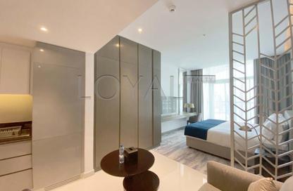Apartment - Studio - 1 Bathroom for rent in Damac Maison Prive B - Damac Maison Prive - Business Bay - Dubai