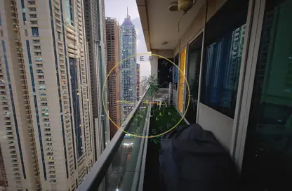 شقة - غرفة نوم - 2 حمامات للبيع في أوشن هايتس - دبي مارينا - دبي