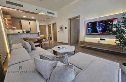 Apartment - 1 - 2 for rent in AURA by Grovy - District 14 - Jumeirah Village Circle - Dubai