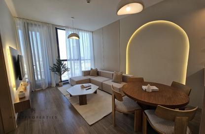 Apartment - 1 - 2 for rent in AURA by Grovy - District 14 - Jumeirah Village Circle - Dubai