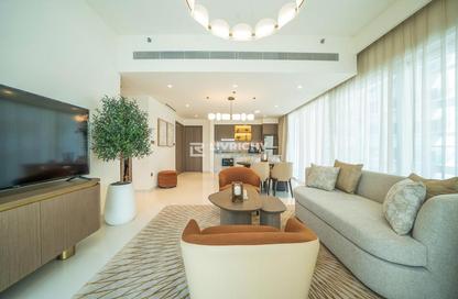 Apartment - 1 Bedroom - 2 Bathrooms for rent in Grand Bleu Tower 1 - EMAAR Beachfront - Dubai Harbour - Dubai