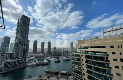 Apartment - Studio - 1 Bathroom for rent in Sparkle Tower 2 - Sparkle Towers - Dubai Marina - Dubai